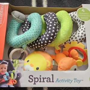 New Infantino Baby Spiral Activity Toy for Stroller/Car seat